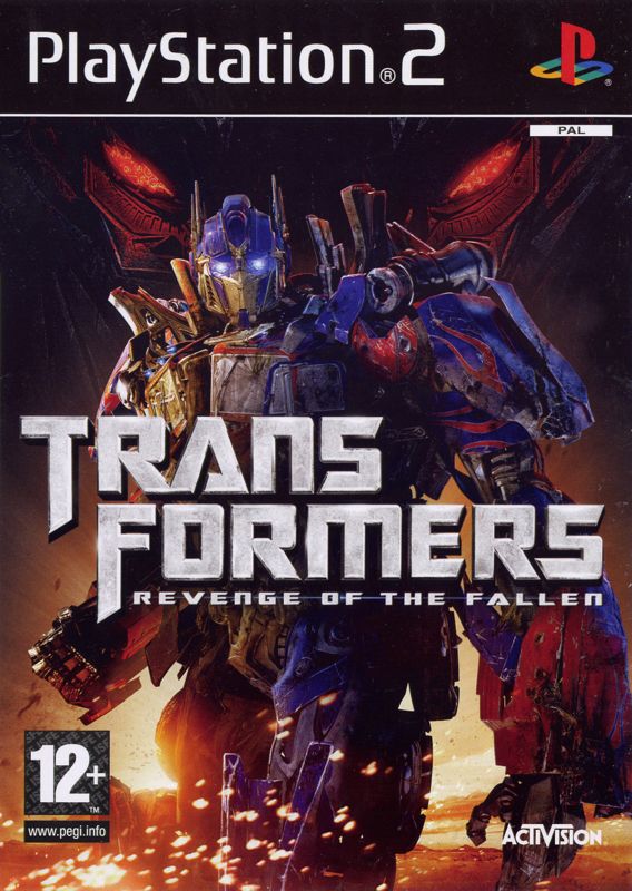 Transformers: Revenge of the Fallen box art for Playstation 2
